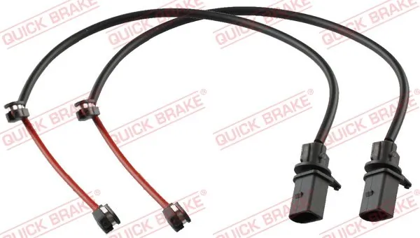 Warning Contact, brake pad wear